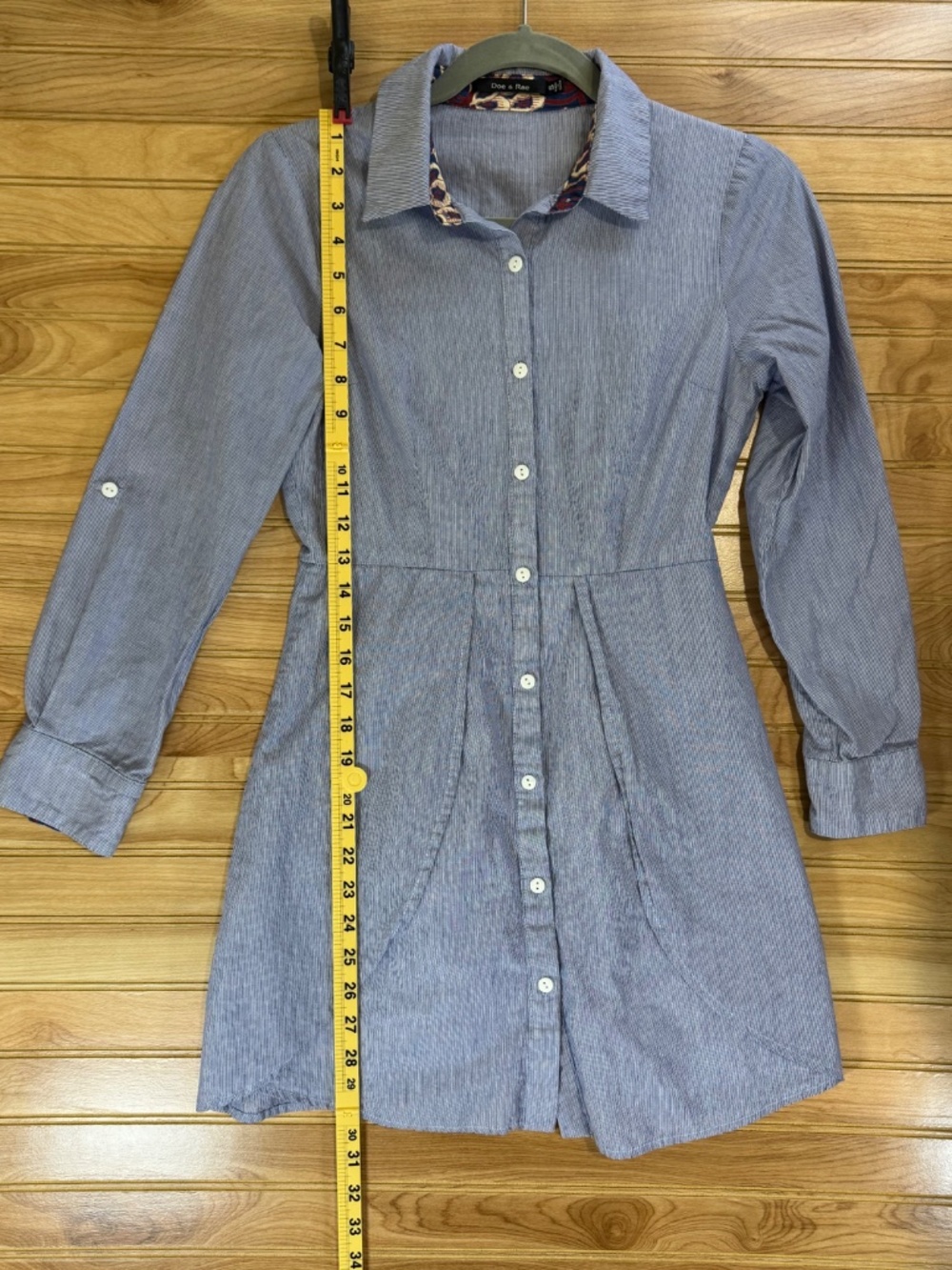 Doe & Rae Striped Dress - Small - Picture 5 of 8